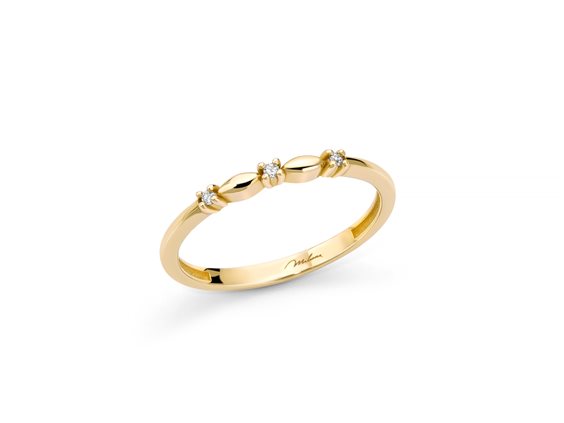 Anello Miluna Donna DIAMANTI 375 in Oro Diamante LID3721X - LID3721X